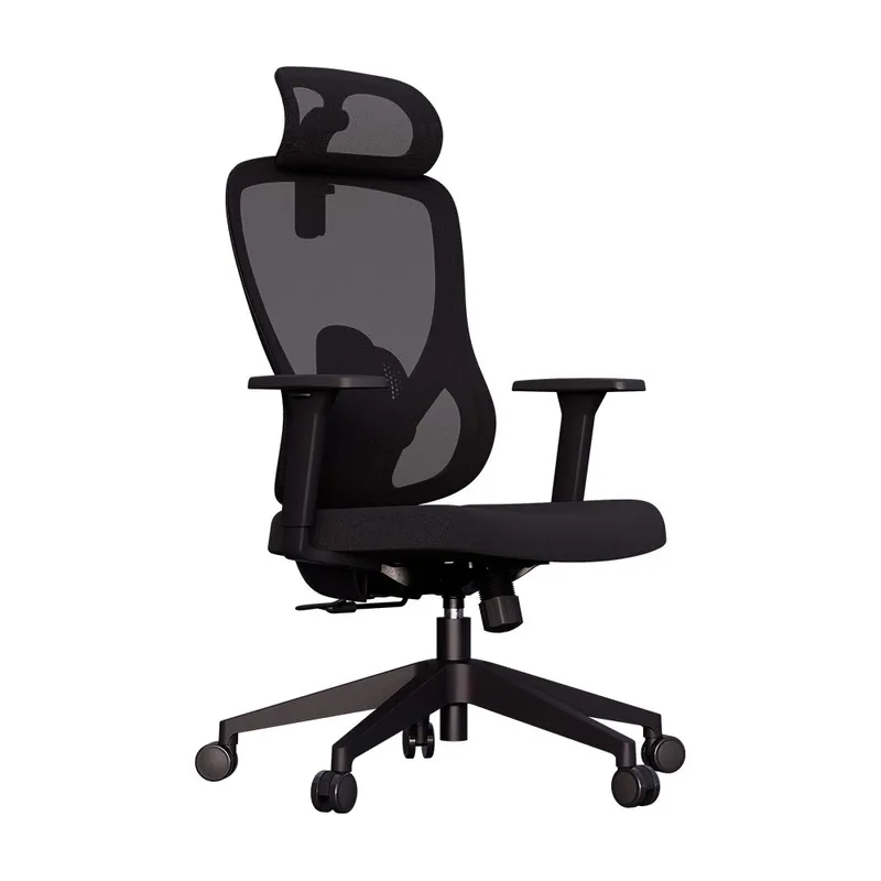 Cadeira Office Elements Sarin, Até 120kg, Reclinável, Malha, Preta - 72092