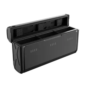 Carregador Triplo Multifuncional Para Gopro Hero 13 Black - Telesin