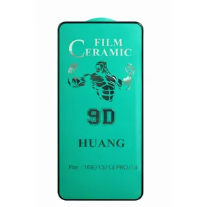 Película De Cerâmica Compatível Para Iphone 13 / 13 Pro / 14 E 16e