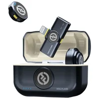 Microfone De Lapela Hollyland Lark M2 Lightning - Lark-m2