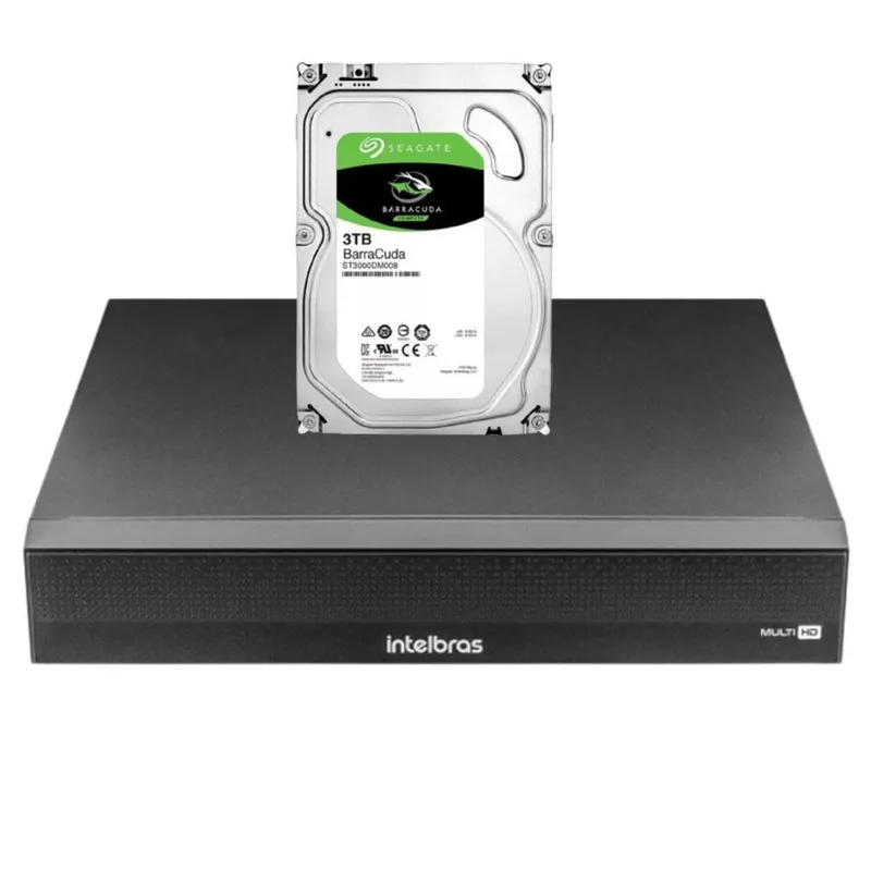Dvr Mhdx 3116-c Intelbras Multi Hd, C/hd 3tb