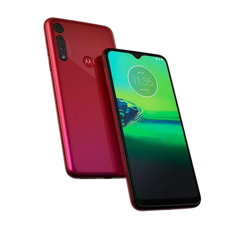 Usado: Motorola Moto G8 Play, 32GB, Vermelho Magenta - Bom