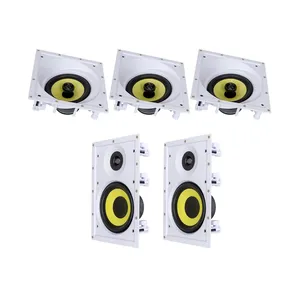 Kit Home Theater Jbl 5.0 Com 3 Ci6sa Plus + 2 Ci6r Plus