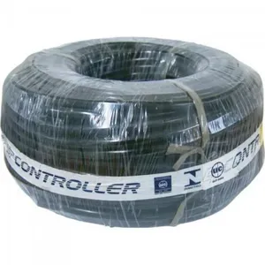 Fio Pp 2x0,75mm Preto Controller - Rl / 100