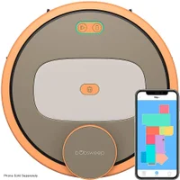 Bobsweep - Robô Aspirador E Esfregão Conectado Por Wi-fi Pethair Appetite - Thai Tea-app220022