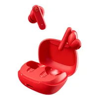 Fone De Ouvido Sem Fio Skullcandy Smokin Buds Vermelho