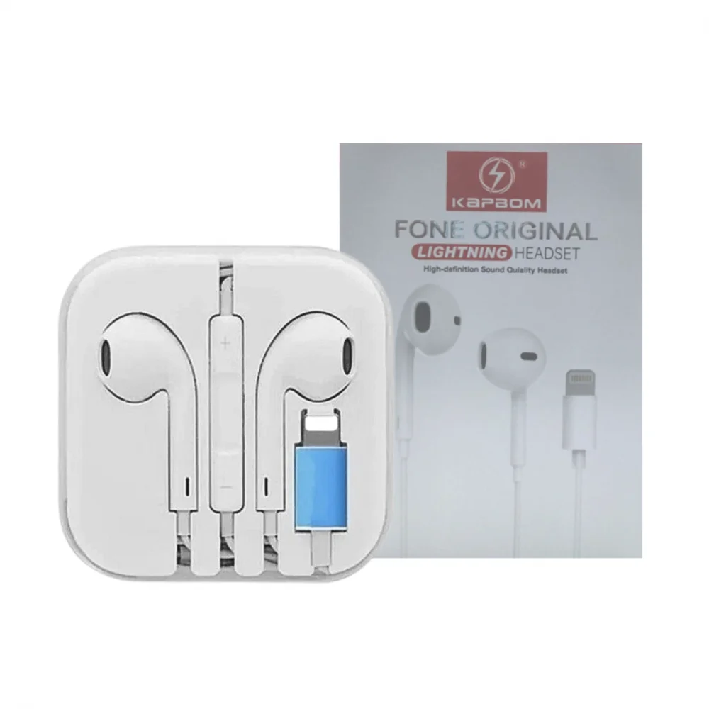 Fone De Ouvido Estéreo Com Microfone Kapbom