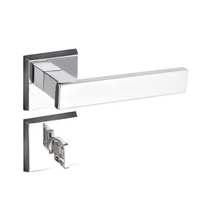 Fechadura Retro Banheiro 40mm Roseta Cromada Rq3 411-40pb Cr Pado