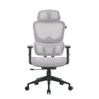 Cadeira De Escritório Presidente X-max Cinza E Preta