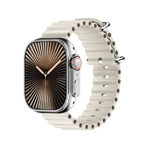 Smartwatch Series 10 Microwear Ultra W69+ Plus 49mm Relógio Inteligente Nfc Super AmoLED Gps 2gb Caixa Preto