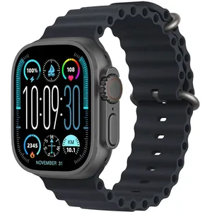 Smartwatch W69+ Ultra Plus Serie 10 49mm Nfc Super AmoLED 2gb Lançamento Gps Induçao - Microwear