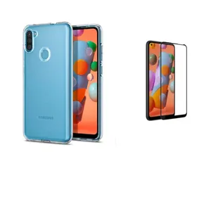 Capa Case + Película De Vidro Temperado 9d Para Samsung A11 / M11