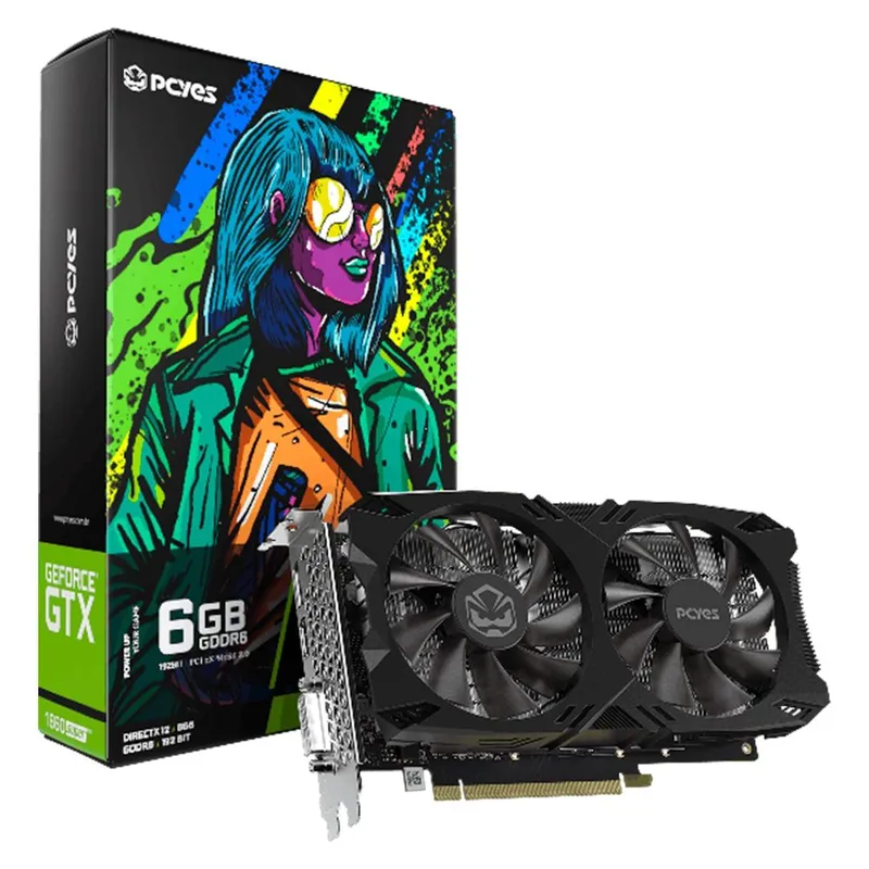 PcYes GTX 1660 Super 6GB Dual