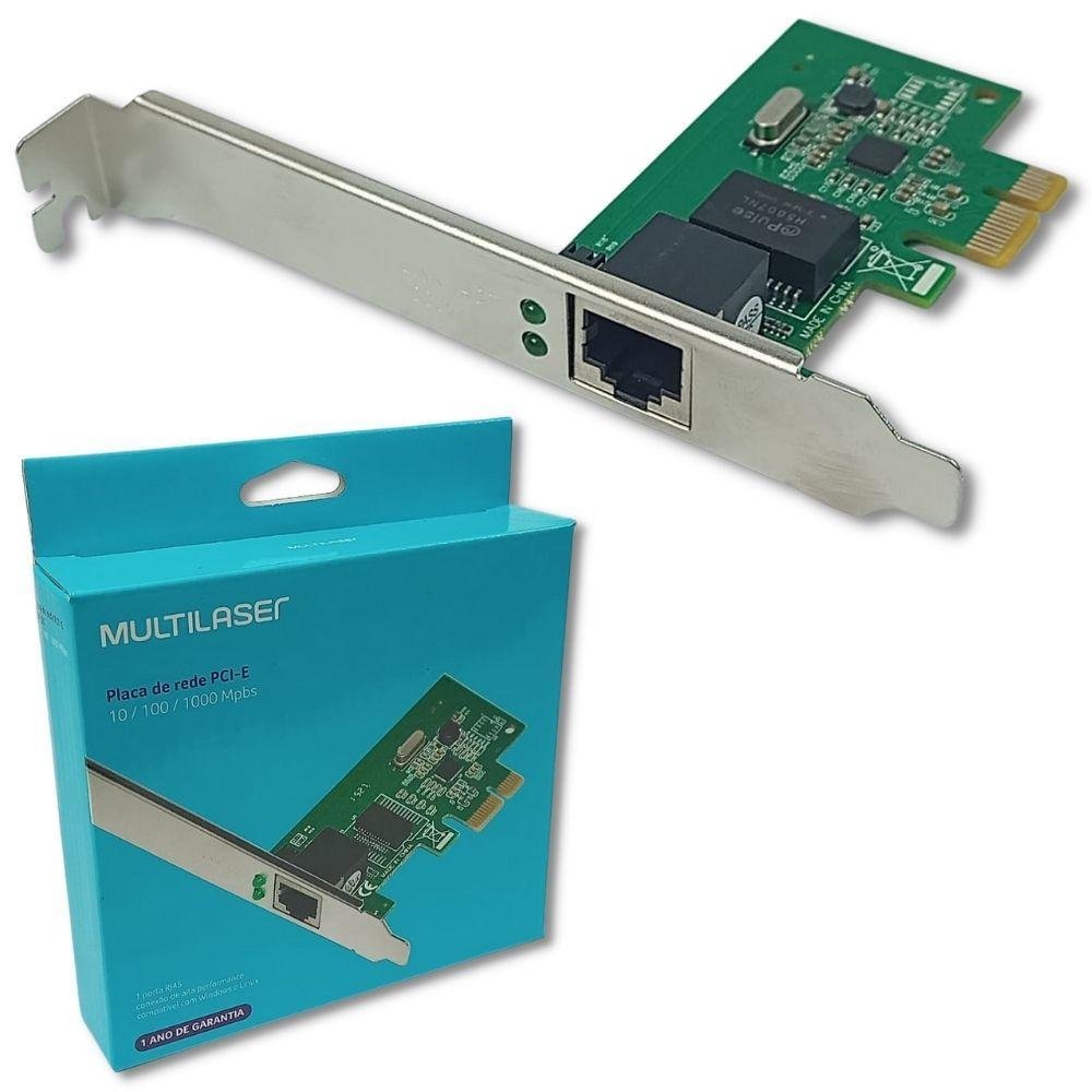 Placa De Rede Pci Express, Alta Velocidade, Gbe 10/100/1000 Mbps, Ga150