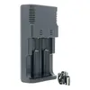 Carregador Duplo Sem Visor Para Baterias 26650 E 18650 Bivolt Com Mola