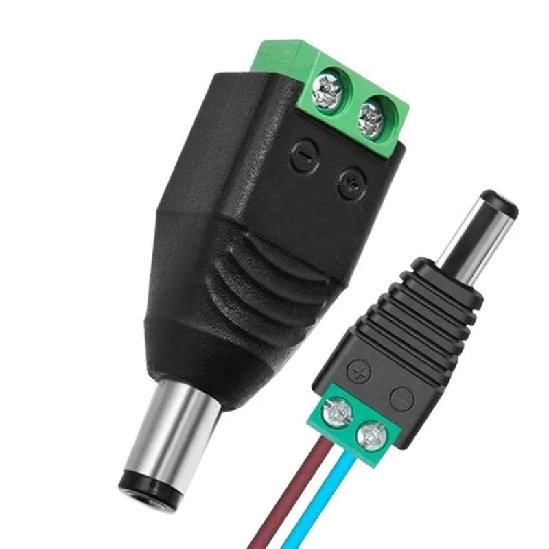 10 Conector P4 Macho, Imbracom, Borne Cftv, Alimentação Câmera, Fita Led
