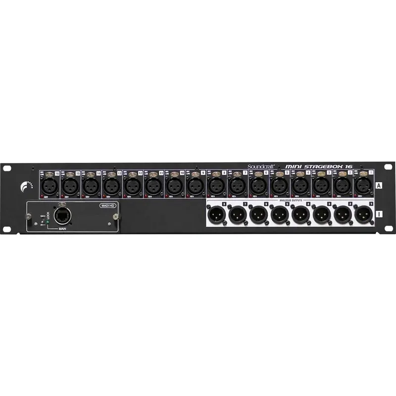 Mini Stagebox Soundcraft 16 Canais
