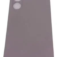 Capa Samsung A24 Silicone Aveludada Cinza Lisa