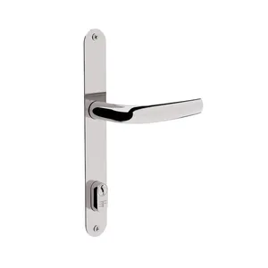 Fechadura Perfil Estreito 5122/11450 Externa Espelho Cromado 21mm 3f