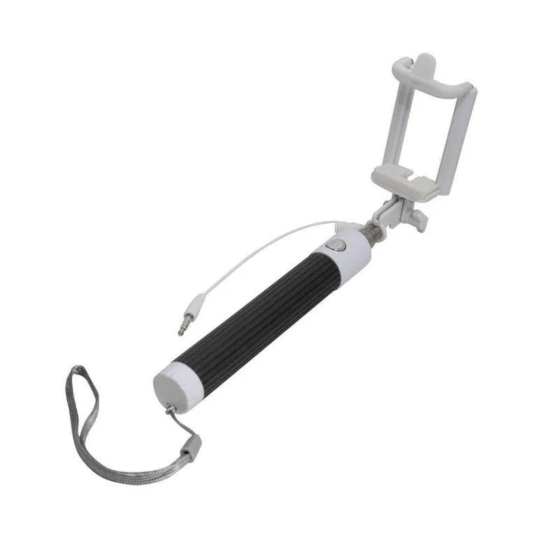 Suporte Smartphone Generico Bastao Para Self C/cabo Ps2 Rosa Z18-2
