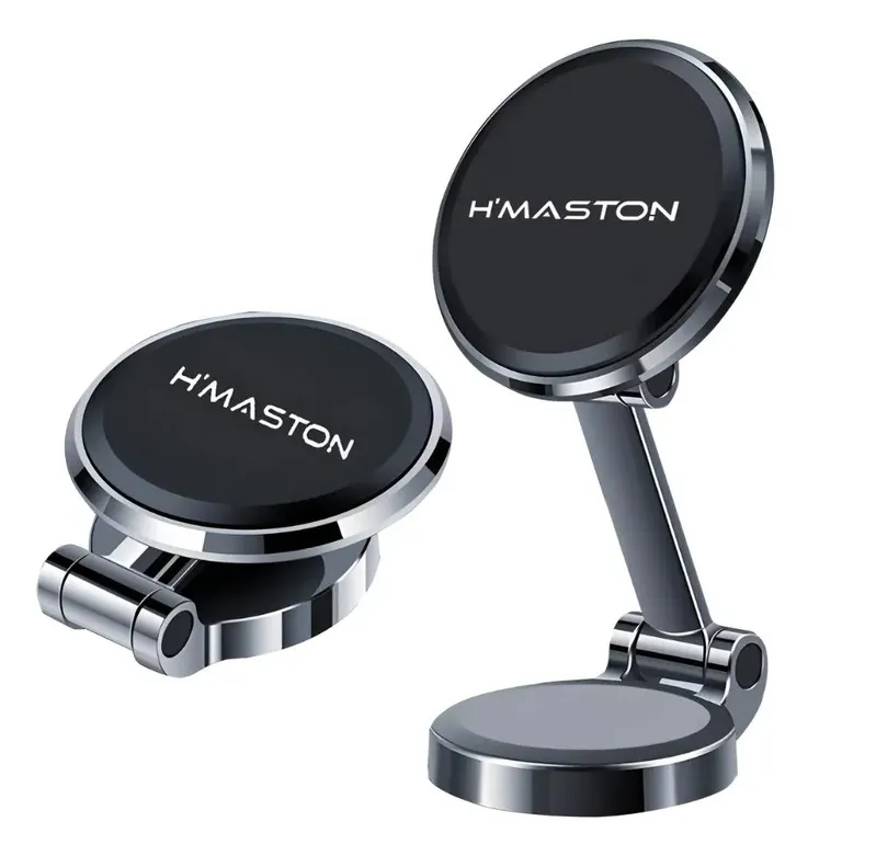 Suporte Magnético Mesa Veicular Dobramento Duplo Rotação 360° Cj-69