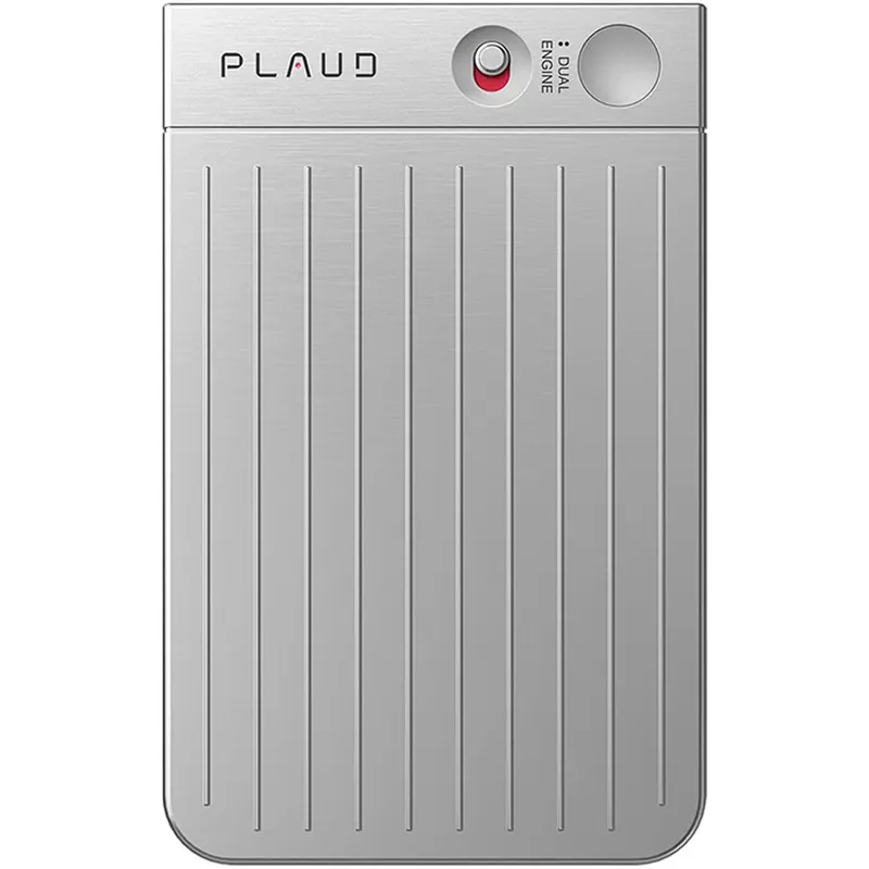 Gravador De Voz Plaud Note Nb-100 Com Chatgpt 64gb - Prata