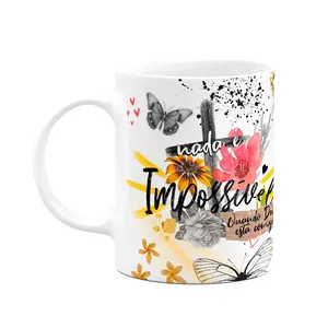 Caneca Religiosa Palavra - Nada É Impossível