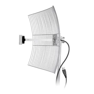 Antena USB-2510 Aquário, Parabólica De Grade, Usb-2510 Com 2.4 Ghz E Ganho De 25 Dbi, Cabo De 10 Metros
