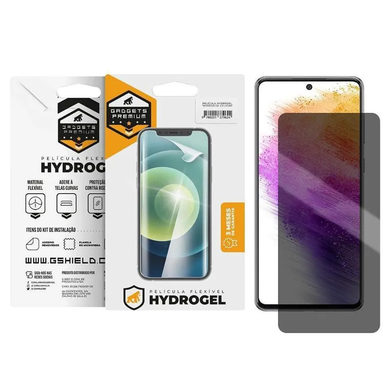 Película Para Samsung Galaxy A73 5g, Privacidade Hydrogel