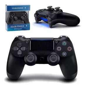 Controle Doubleshock Para Ps4 Sem Fio Joystick PC Vibração Preto