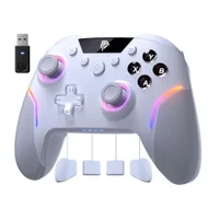 Controle Gamer Easysmx X20 Mecânico Gatilhos Dualmode Branco