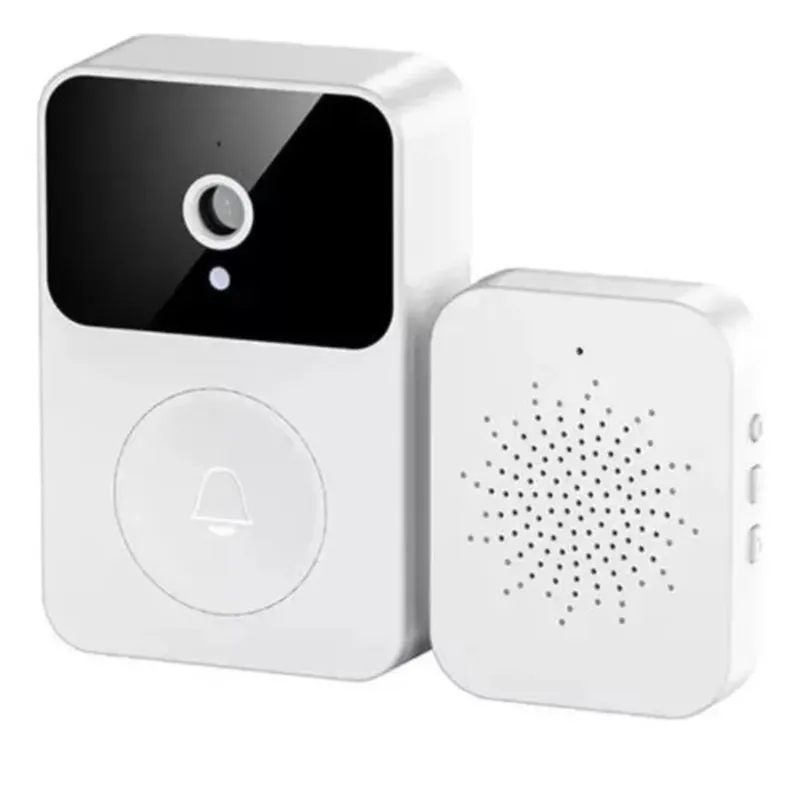 Campainha Interfone Inteligente Camera E Audio Wi-fi Sem Fio