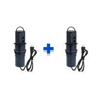 Kit com Torres De Tomadas, Totem Manual, Alça, 2 Tom 20A, 2 USB 9.0A