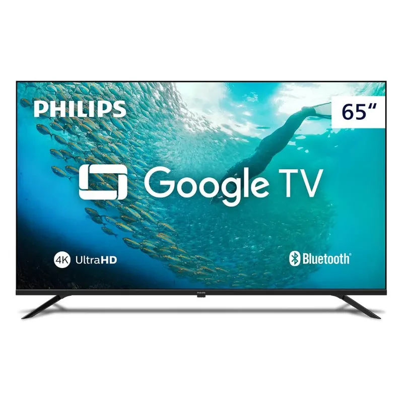 Tv 65 Philips Smart LED Uhd 4k Google Tv 65pug7019/78