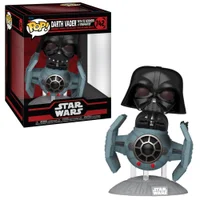 Boneco Funko Pop Ride Starwars Darth Vader E Tie Avançado X1