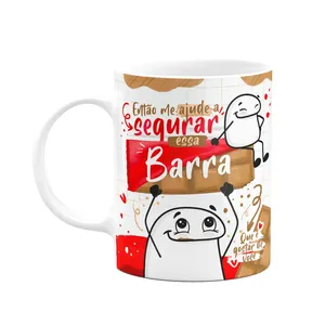 Caneca Flork Páscoa - Então Me Ajude A Segura Essa Barra