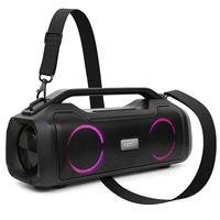 Caixa de Som Portátil Moob, Bluetooth, LED, Moobox Fun, Resistente À Água, Com Alça - Ipx5 140w