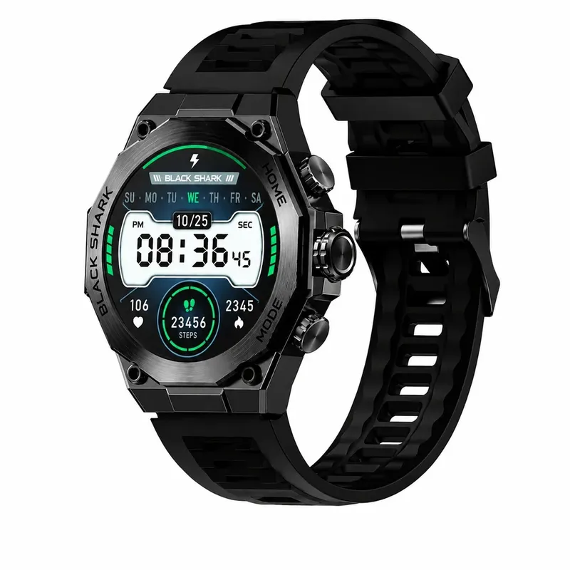 Smartwatch Black Shark S1 Pro, AmoLED 1,43" Chamadas Bluetooth, Bateria 15 Dias, Ip68, +100 Esportes