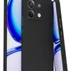 Capinha Silicone Aveludada Para Moto G17 + Película Privacidade Fosca