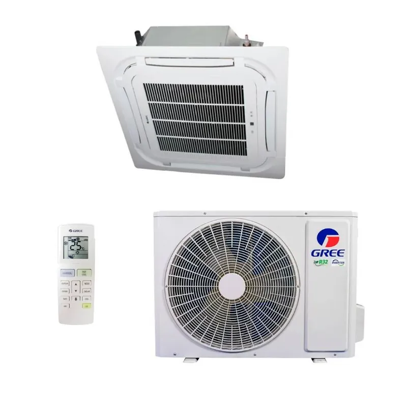 Ar Condicionado Split Cassete Inverter Gree Compact, 24000 Btus, Frio, 220V - Guld24t1/A-S