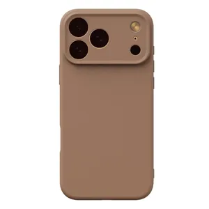 Capa Capinha Protetora de Silicone com Interior em Microfibra Aveludado Compatível com Magsafe para o Samsung Galaxy S25 Plus - Cor: Lilás