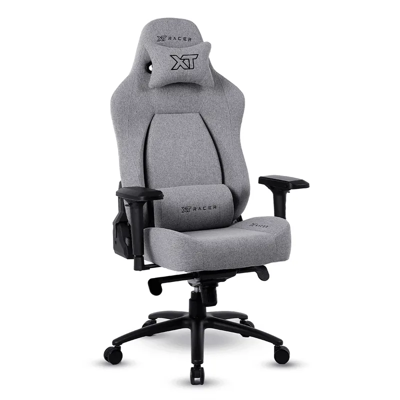 Cadeira Gamer Xt Racer Fire Gun Style, Até 130KG, Cinza