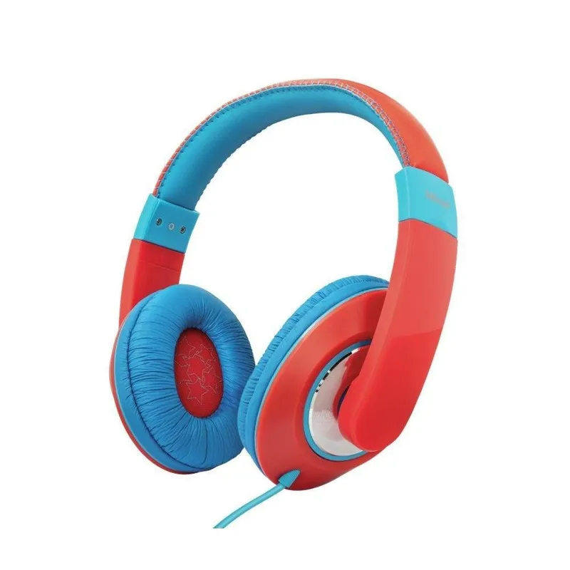 Headphone trust kids sonin t23585 azul e laranja com fio - pc e mobile