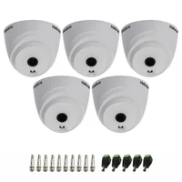 Kit 5 Câmeras Intelbras Vhl 1120 D Hdcvi Lite, Hd 720p, Lente 3.6mm, Visão Noturna 20m + Conectores