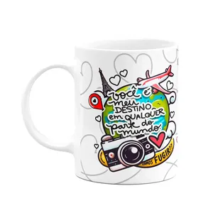 Caneca Namorados - Você É O Meu Destino Em Qualquer Parte