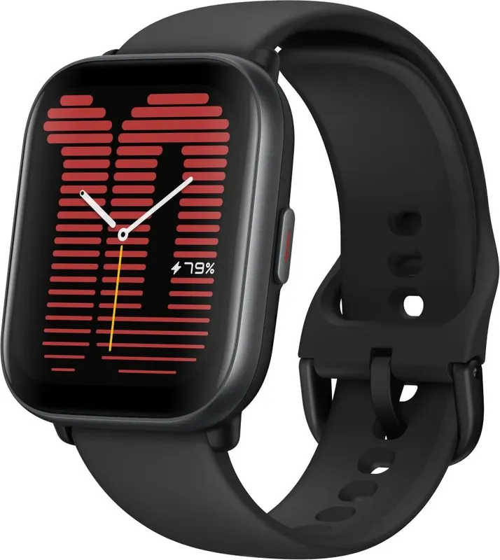 Amazfit - Smartwatch Ativo Em Liga De Alumínio De 35,9 Mm - Preto-w2211us4n