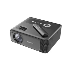 Projetor Intelbras Pfl6520 7400 Lumens 200" Full Hd HDMI Bluetooth - Preto