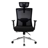Cadeira Office Maya Dt3 11732-4 Até 120kg Descanso De Braço 2d Cilindro Classe 4 Preto U Unica Unica