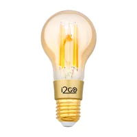 Lâmpada Smart I2GO Vintage, Wi-Fi, Alexa, Google, Âmbar
