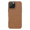 Capa Magsafe Iphone 16 Pro Max Couro Marrom